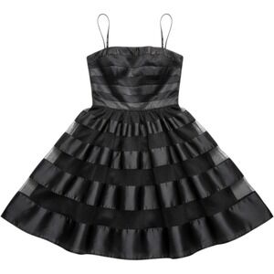 betseys tiered tulle dress black Betsey Johnson | Dresses | Betsey Johnson Strapless Cocktail Betsy johnson City Studio Womens Plus collection-auto_lace-dresses this gown blends elegance Color:Navy Blue